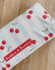 Travel Changing Mat - Cherry Stripe