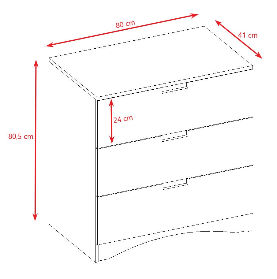 Classic Chest of Drawers for Children