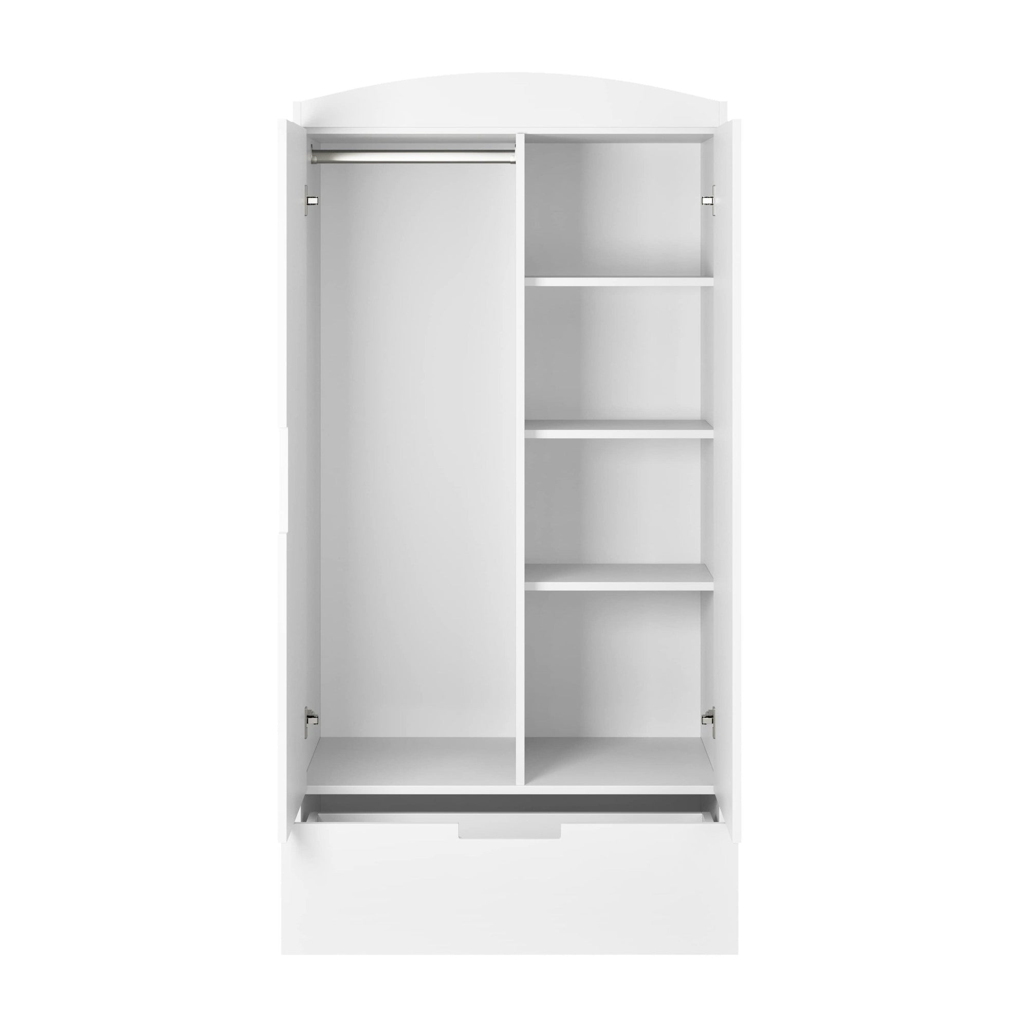 Classic White Wardrobe for Kids