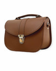 Olympia Handmade Leather Bag - Chestnut