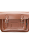 Handmade Leather Satchel - Chestnut