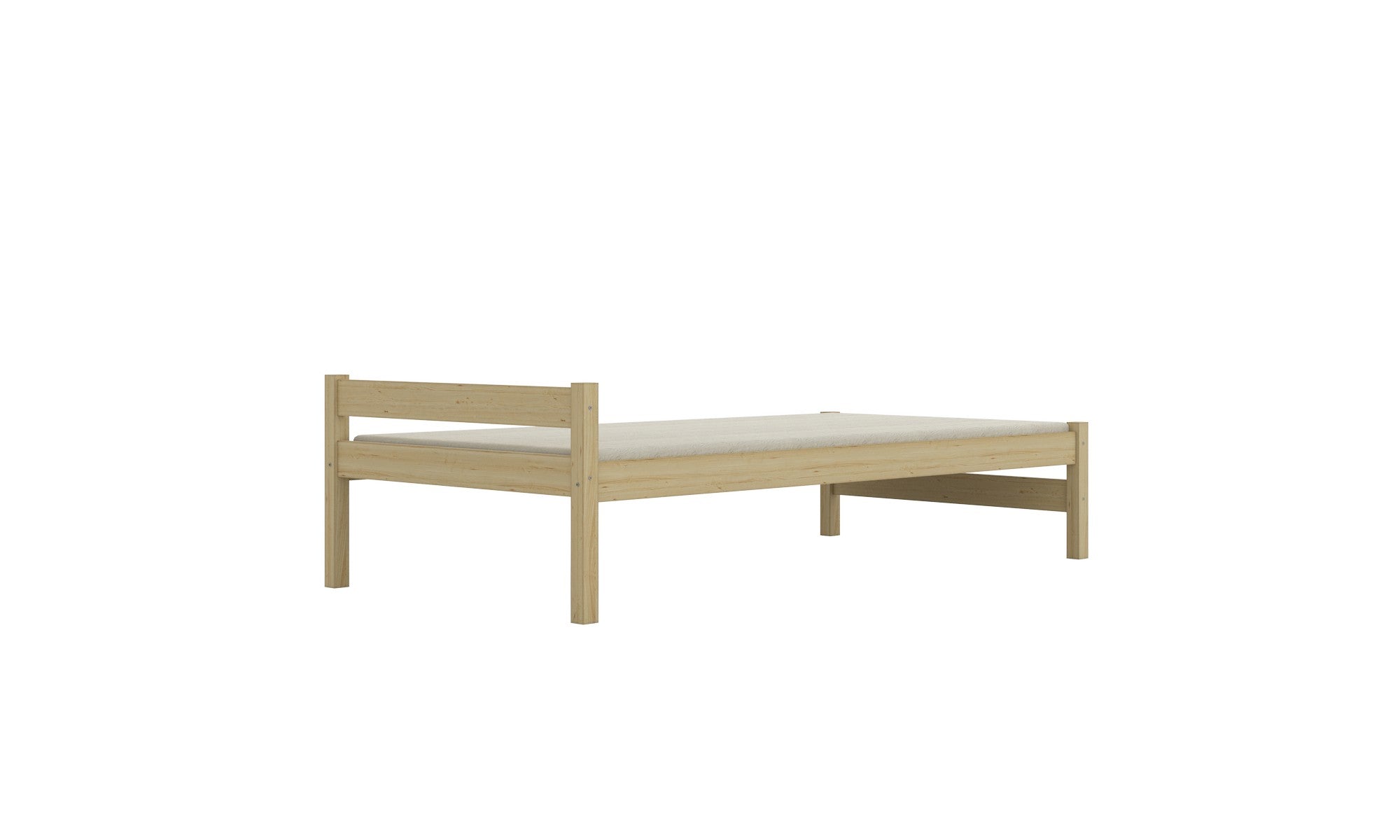Childrens Bed in Natural Pine Wood