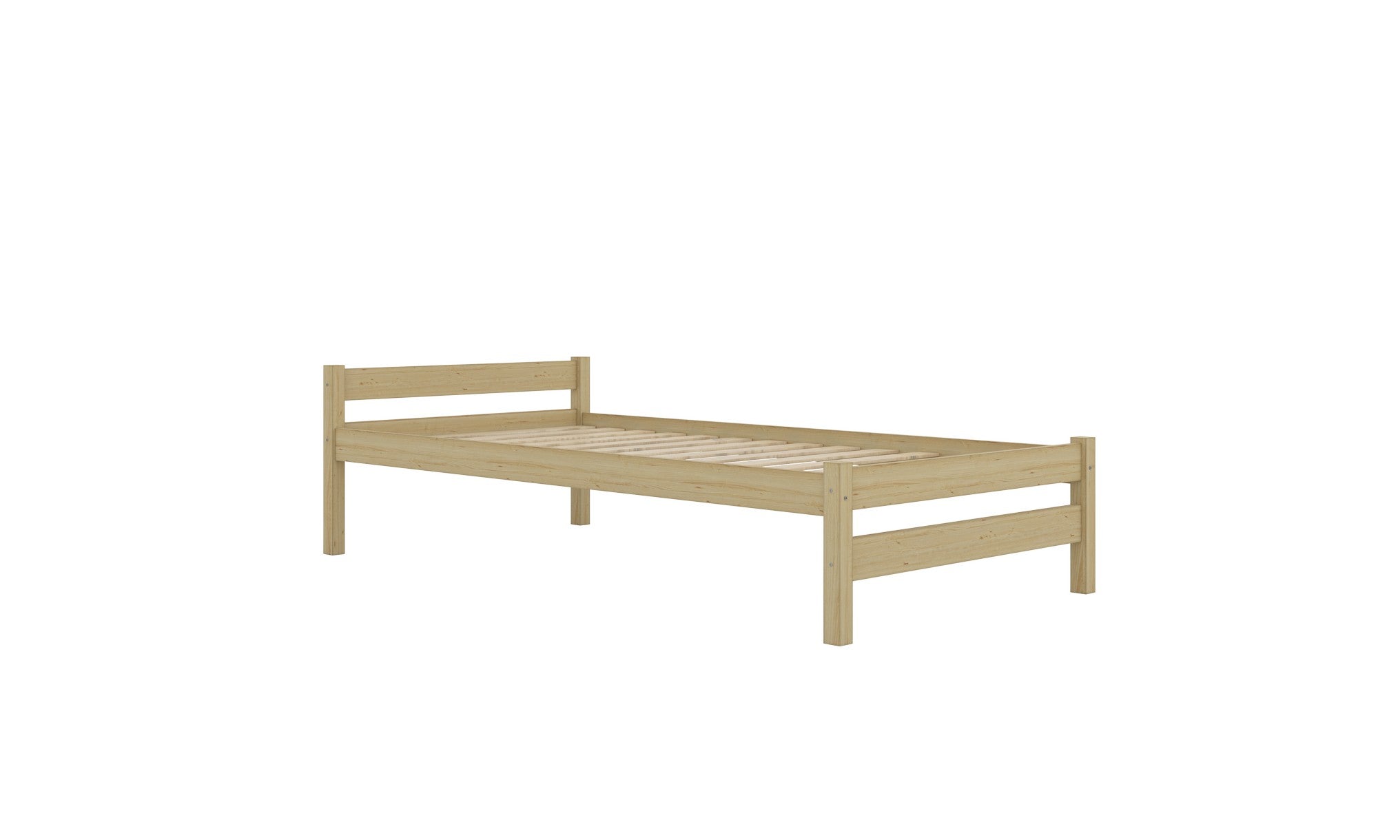 Childrens Bed in Natural Pine Wood