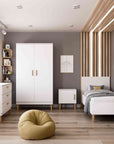 Children's Bed Kubi - White