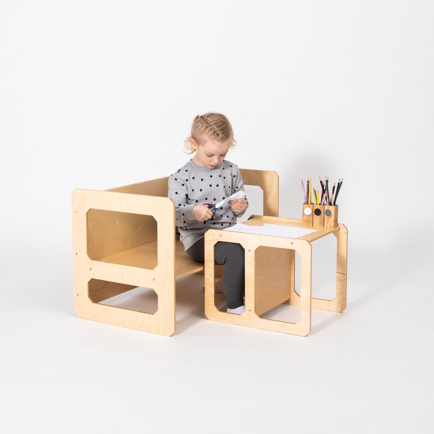 Montessori Weaning Table and Chair Set