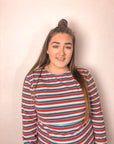 Cara Stripe Breastfeeding Top
