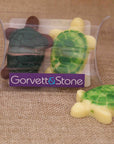 Turtles in Milk and White Chocolate