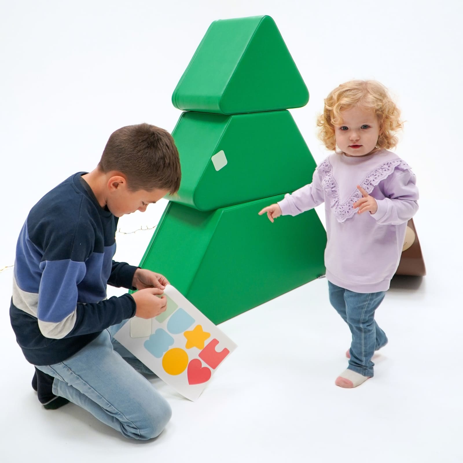 Soft Play Christmas Tree with Stickers