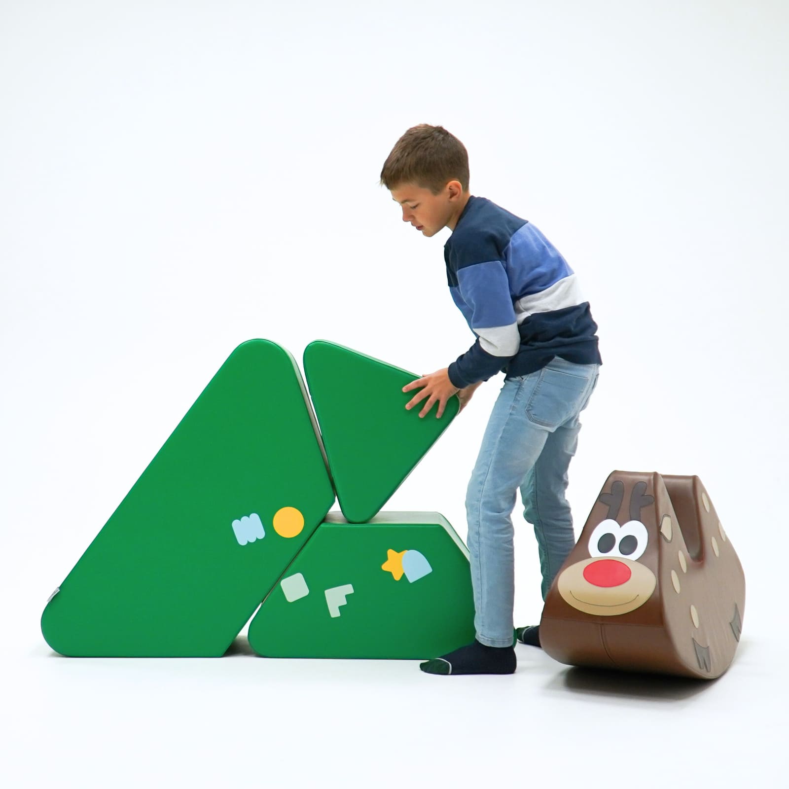 Soft Play Christmas Tree with Stickers