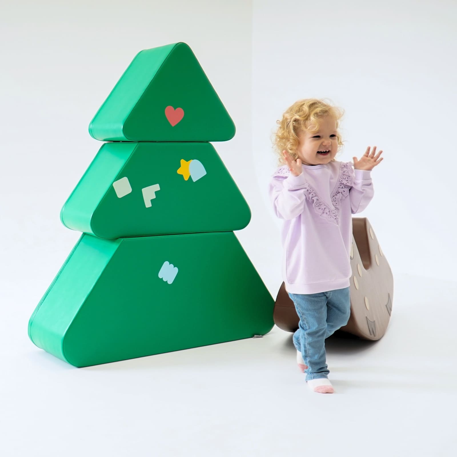 Soft Play Christmas Tree with Stickers