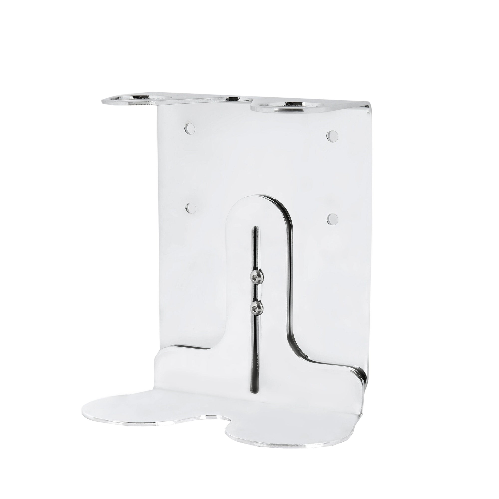 Chrome Double Wall Mounted Soap Dispenser-1