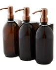 Chrome Triple Wall Mounted Soap Dispenser