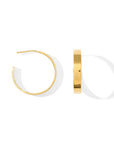 Chunky Bombshell Hoop Earrings