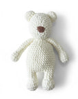 Chunky Hand Knitted Teddy Comforter