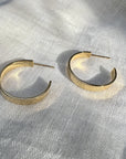 Chunky Bombshell Hoop Earrings