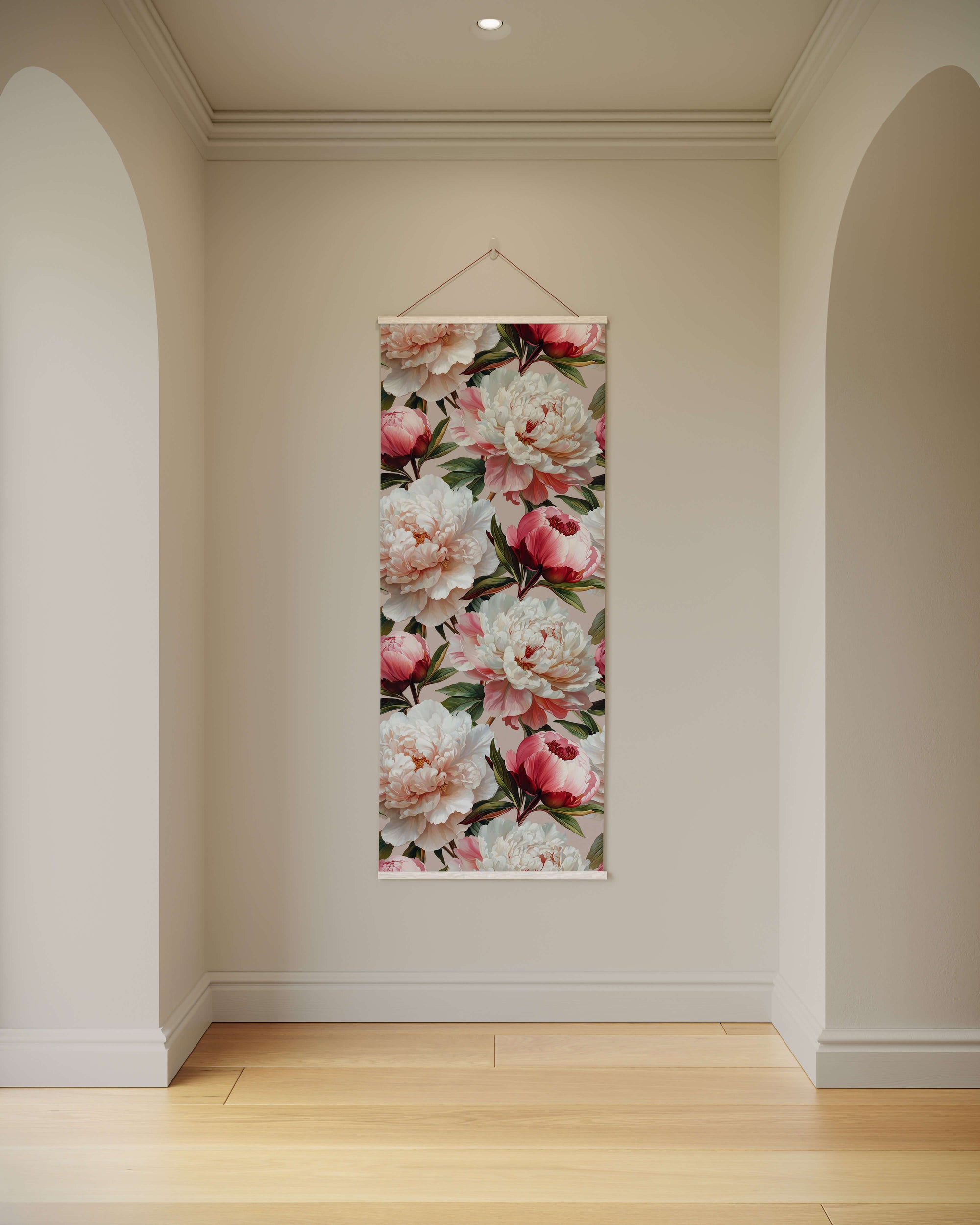 Painted Peony Tapestry
