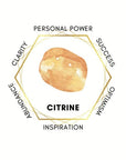 Citrine Power Crystal Bracelet