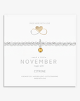 Citrine November Birthstone Jewellery Set