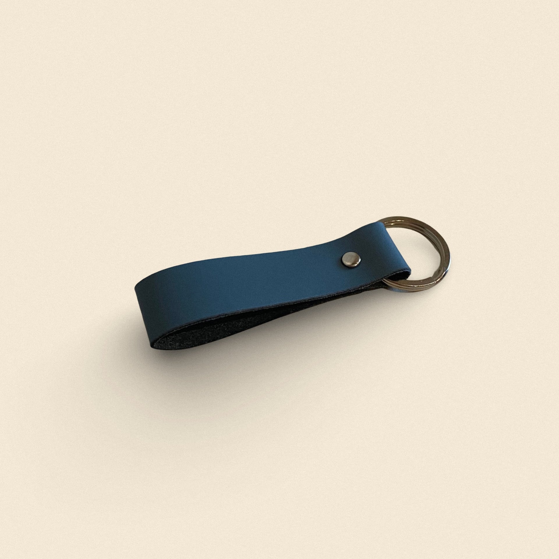 Handcrafted Leather Keychain – Eco-Friendly &amp; Stylish Gift by Yoru at www.brixbailey.com