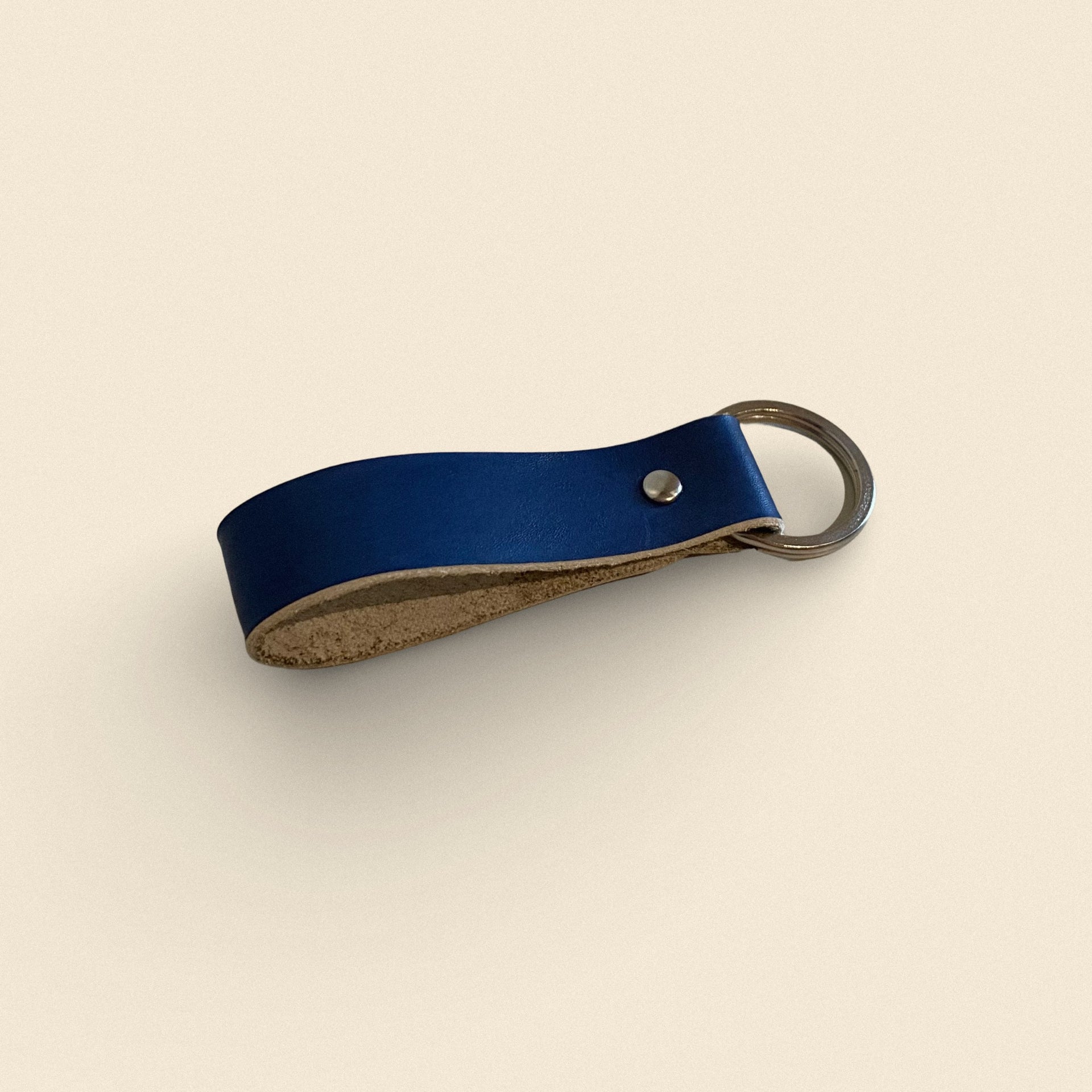 Recycled Leather Keychain – Handmade &amp; Eco-Friendly Gift by Yoru at www.brixbailey.com