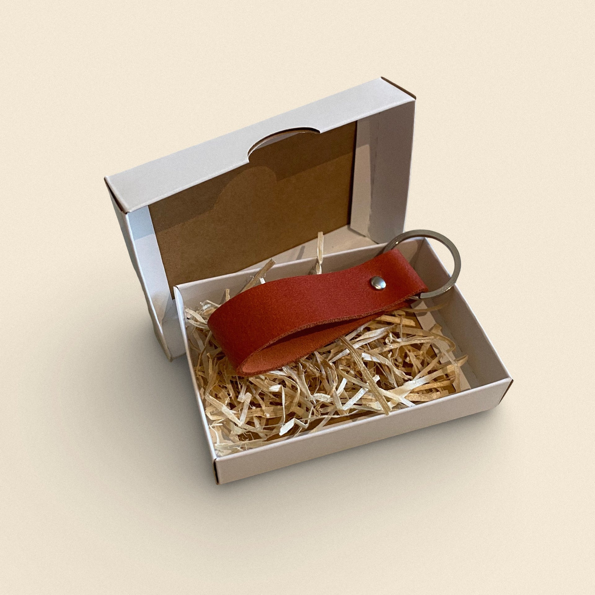 Handcrafted Leather Keychain – Rugged &amp; Stylish Gift by Yoru at www.brixbailey.com