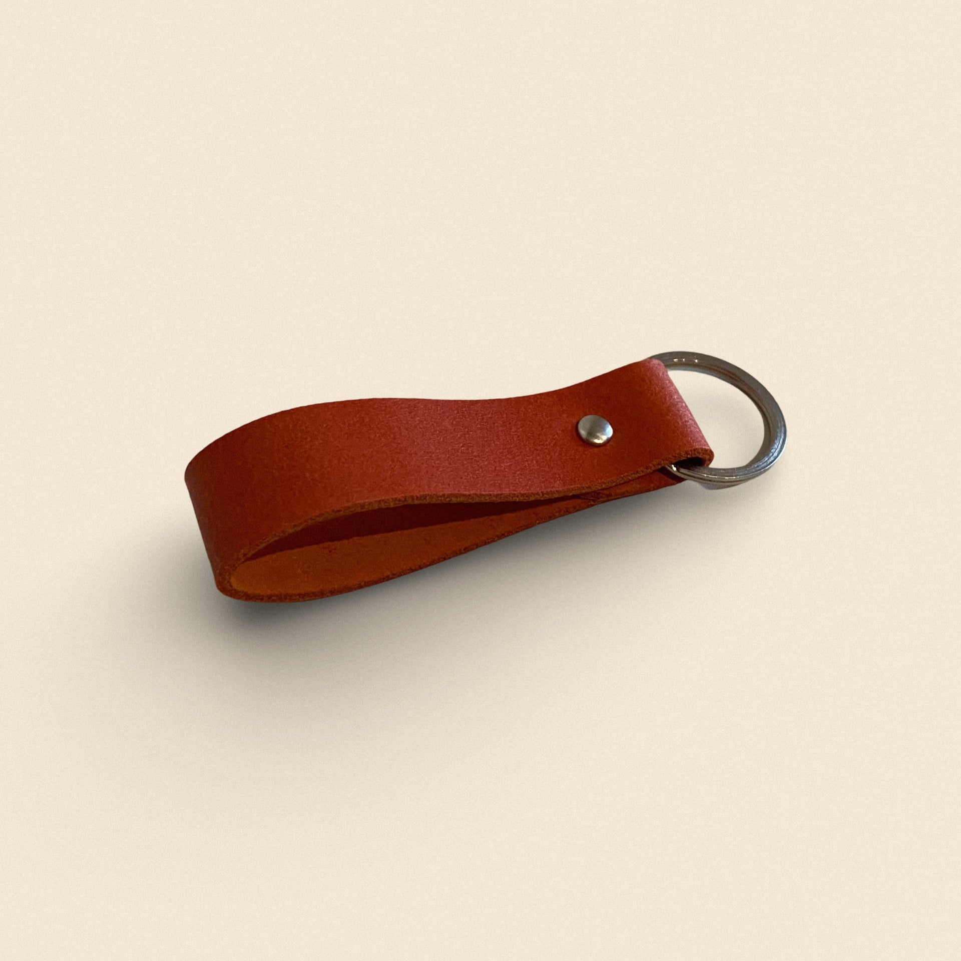 Recycled Leather Keychain – Handcrafted &amp; Eco-Friendly Gift by Yoru at www.brixbailey.com