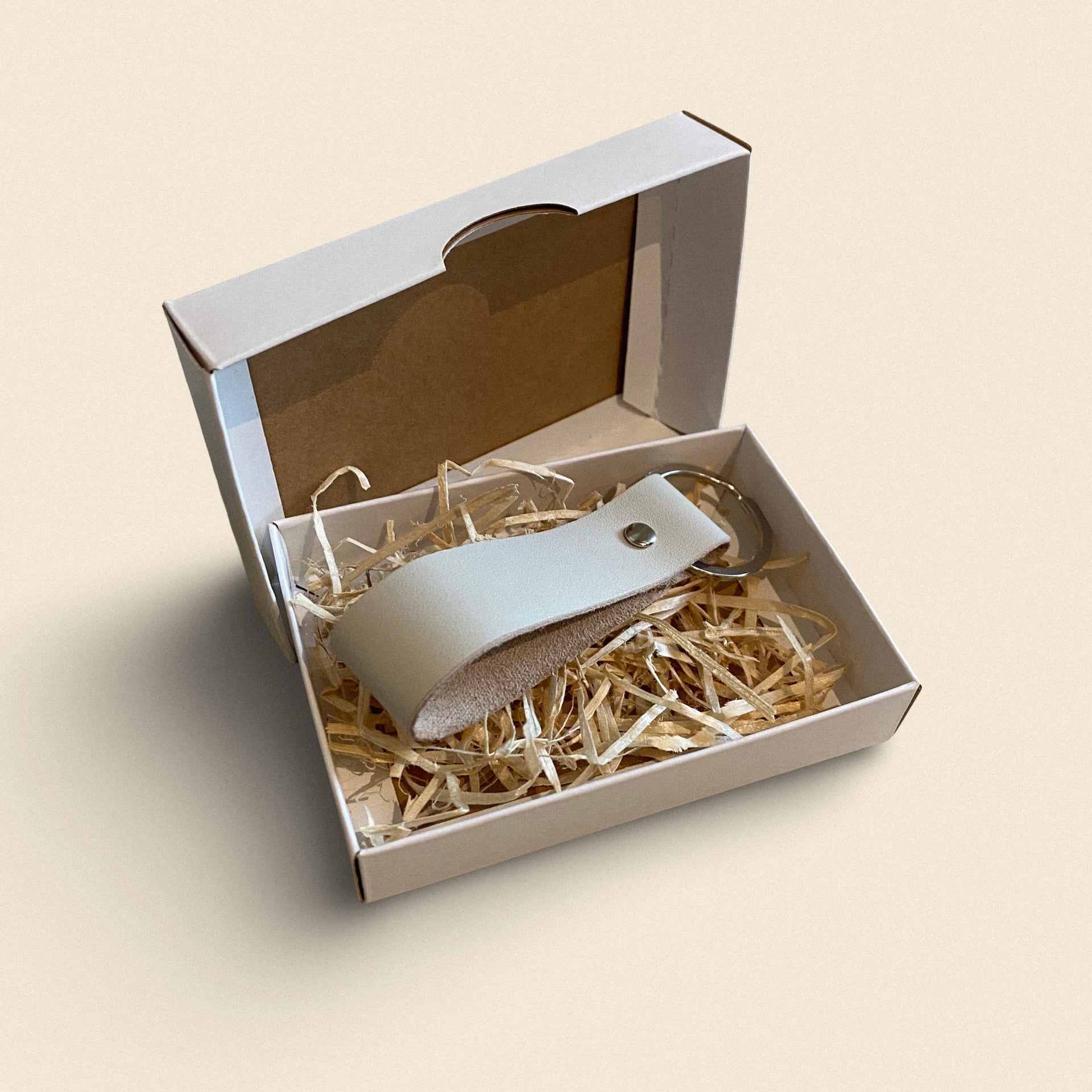 Handcrafted Leather Keychain – Eco-Friendly &amp; Stylish Gift by Yoru at www.brixbailey.com