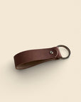Handcrafted Leather Keychain – Eco-Friendly, Made in Lithuania by Yoru at www.brixbailey.com