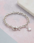 Stardust Trace Chain Charm Bracelet