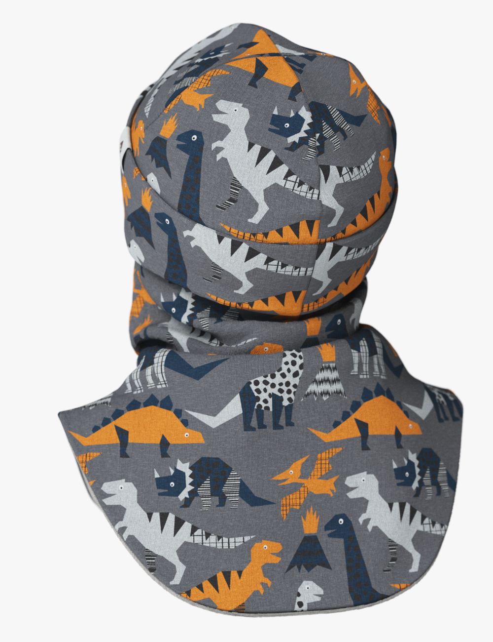 Winter-Proof Kids&#39; Balaclava with Merino Lining – Hat &amp; Scarf Combo by Breden at brixbailey.com