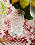 Clear Dew Drop Tumblers - Set Of 4