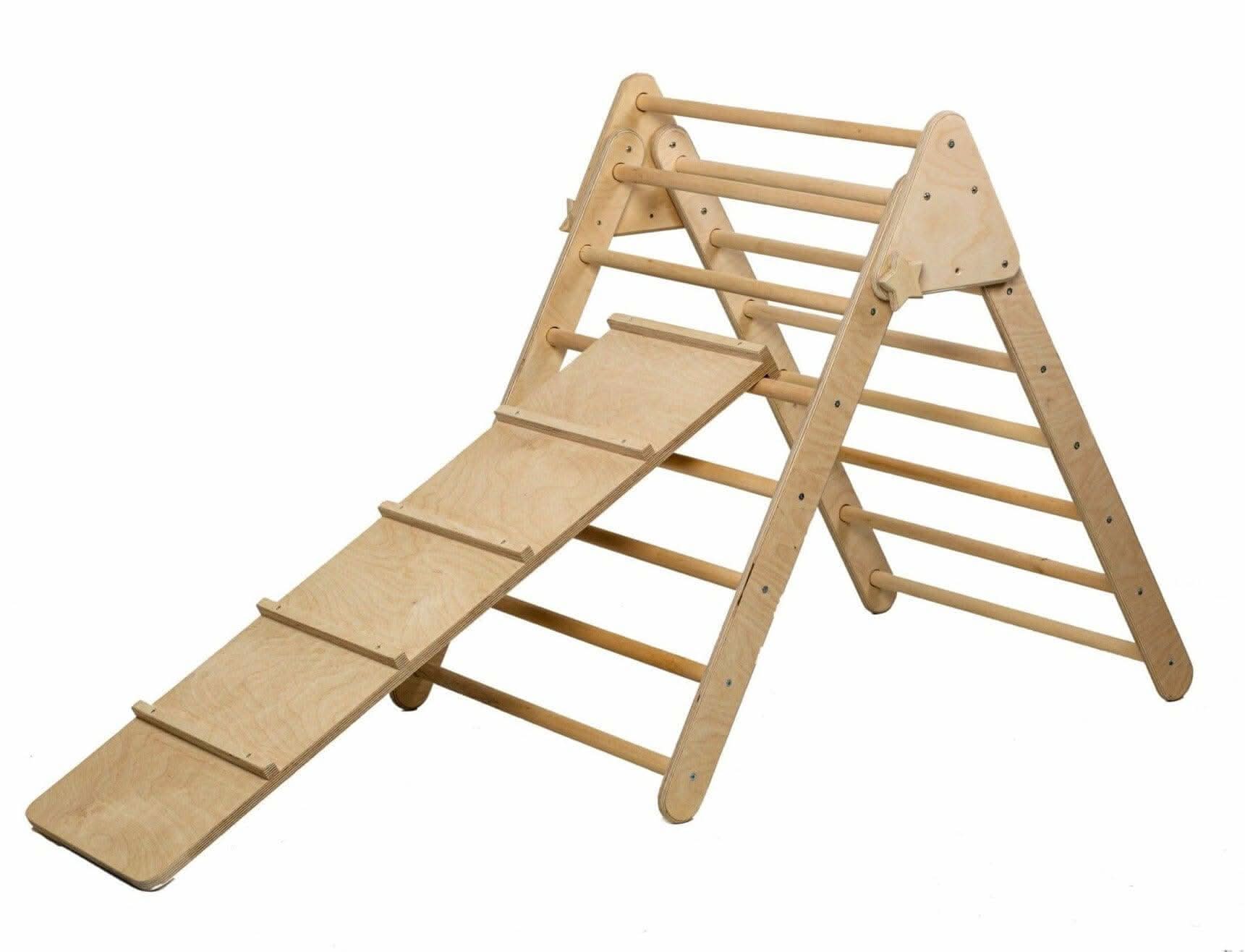 Climbing Triangle and Ramp Set 2-in-1 | Foldable Montessori Play Set-4