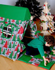 Climbing Triangle with Christmas Tent Cover, Mat, Ramp | Foldable Montessori Play Set-4