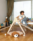 Climbing Triangle with Ramp | Foldable Montessori Climbing Set-7