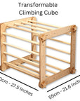 Montessori Climbing Triangle Cube with Reversible Ramp-2