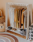 Toddlers Clothing Rack for Independent Dressing