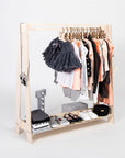 Toddlers Clothing Rack for Independent Dressing