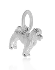Cockapoo Silver Dog Charm