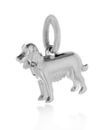 English Cocker Spaniel Silver Dog Charm