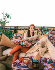 Magical Mystery' Woven Picnic Rug / Throw