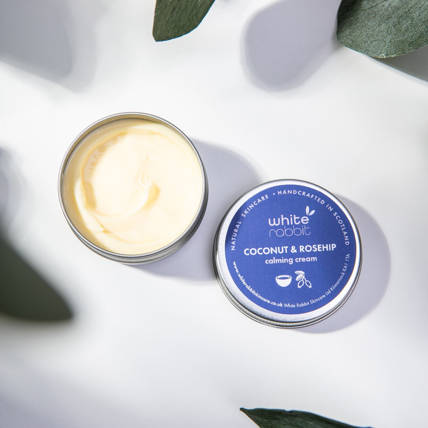Coconut &amp; Rosehip Calming Moisturiser - 30ml travel/trial size