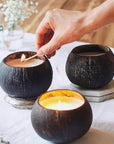 Coconut Shell Candle - Choice Of Scents