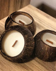 Coconut Shell Candle - Choice Of Scents