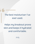 Coconut & Rosehip Calming Cream | Gentle Face Moisturiser for Irritated Skin