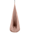 Cozy Cocoon Swing for Children in Powder Pink