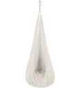 Cocoon Swing for Kids in Cotton Candy White