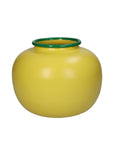 Color Blocking Yellow and Green Vase