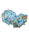 Colour Changing Umbrella for Children With Rain Reveal