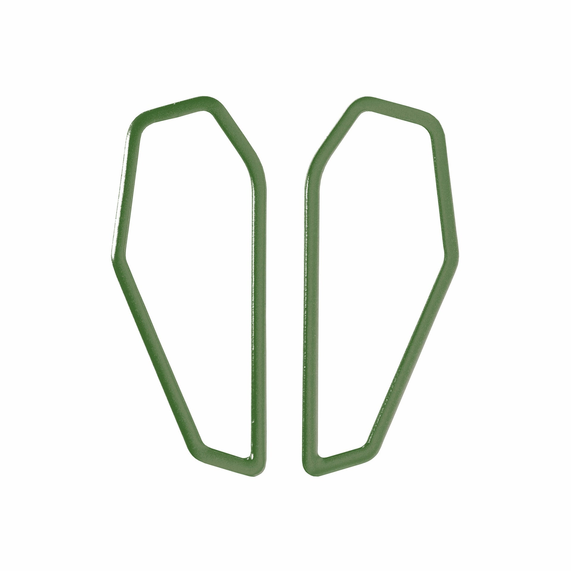 Lisa Kroeber Jewellery - Unique Handcrafted Earrings with Brass and Silver, Designed in Estonia by Lisa Kroeber Jewellery at www.brixbailey.com