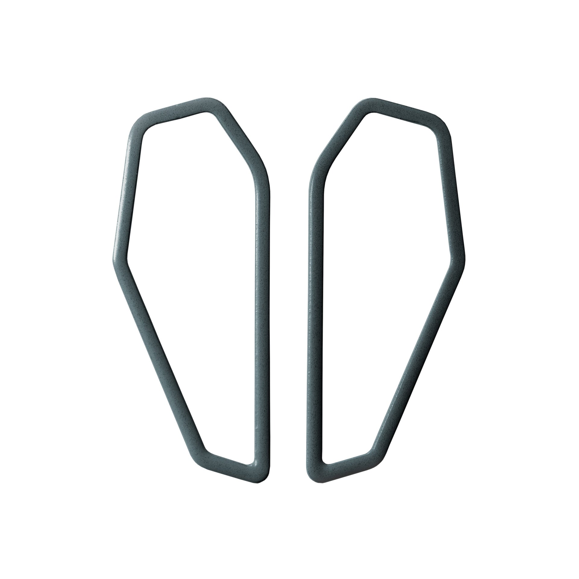 Big, Colorful, Lightweight Delicate Earrings by Lisa Kroeber - Handcrafted Jewelry Designed in Estonia by Lisa Kroeber Jewellery at www.brixbailey.com